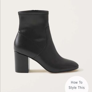 Abercrombie & Fitch ‘Vivianne’ Leather Ankle Boots